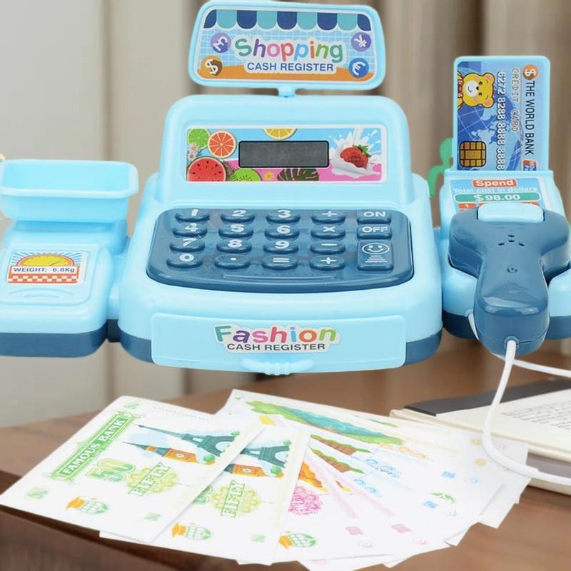 Toy Cash Register - Игровой набор «Касса супермаркета» с подсветкой