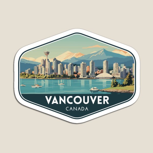 Kids Toys Vancouver - Ванкувер, Канада, дорожный художественный магнит, детские