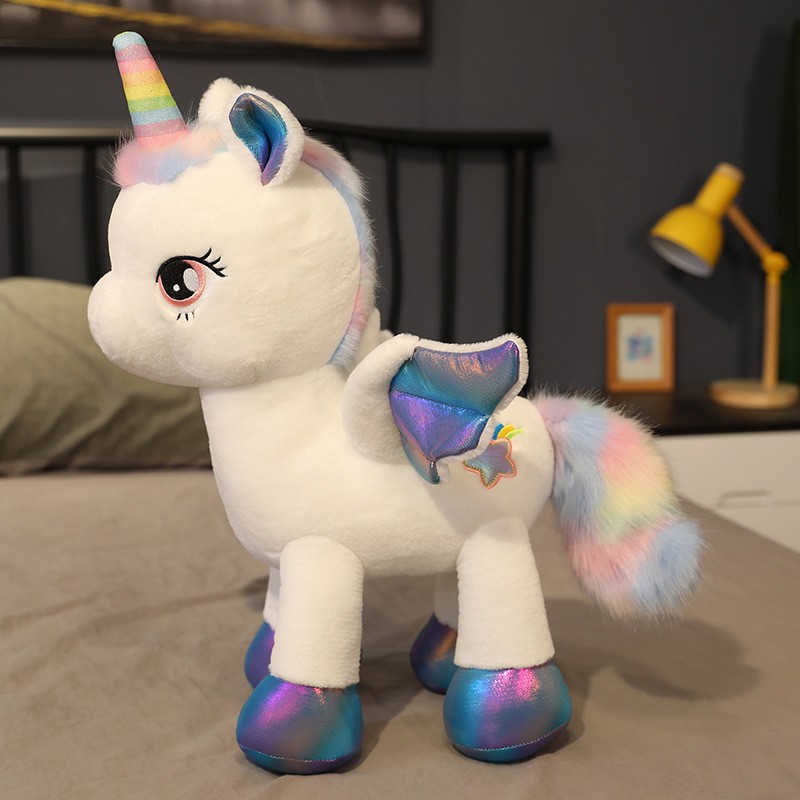Unicorn Stuffed Toy - Радужный Пегас Единорог плюшевая игрушка пони