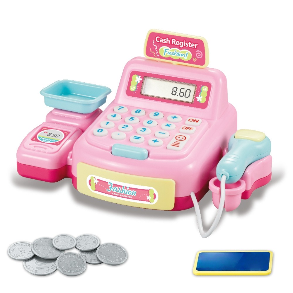 Toy Cash Register - Интерактивный игрушечный кассовый аппарат с имитацией