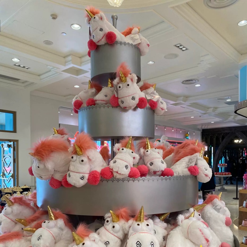 Unicorn Stuffed Toy - Оригинальная плюшевая кукла-единорог Universal Studios, мягкая