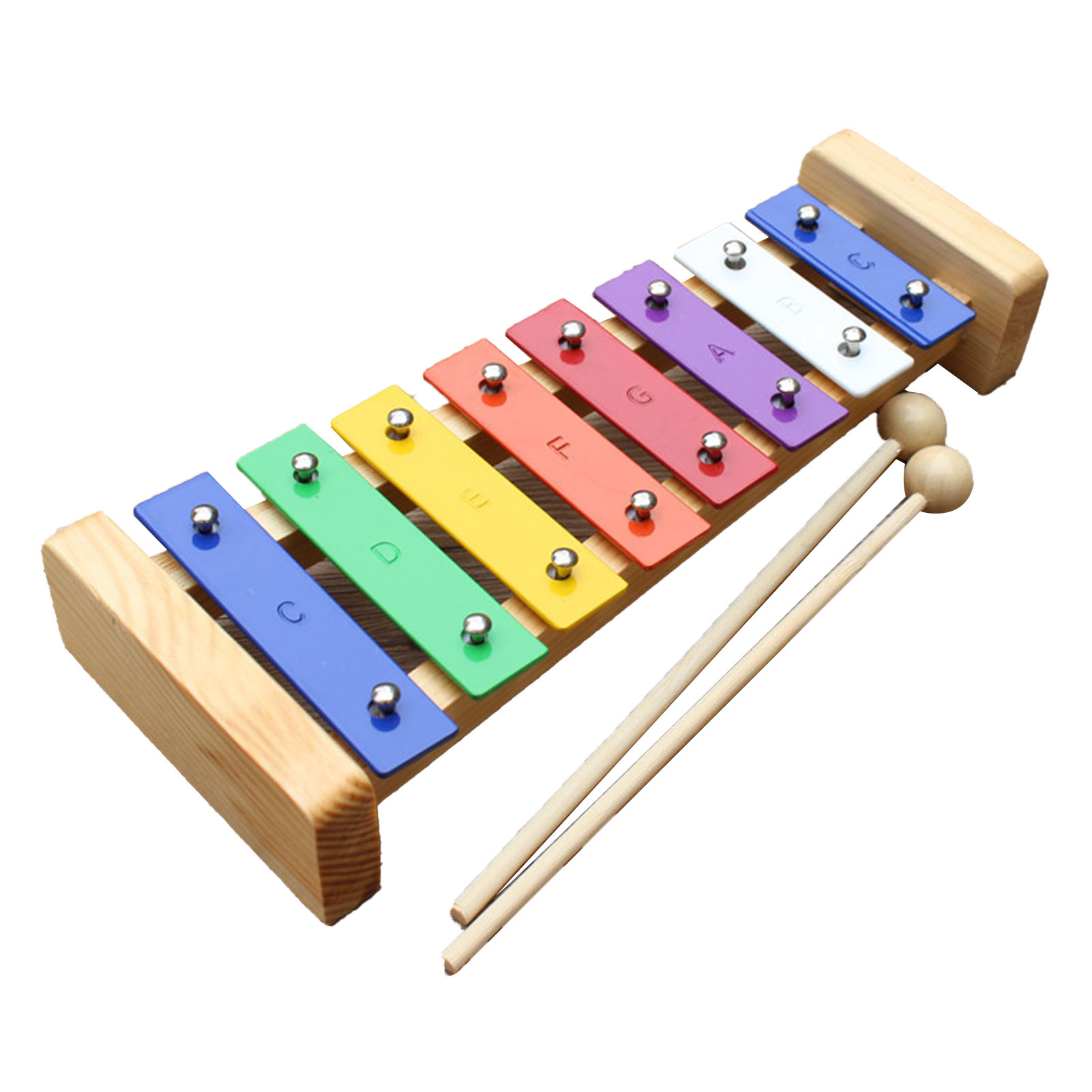Kids Toys Xylophone - 8-нотный ксилофон: развивающая музыкальная игрушка для