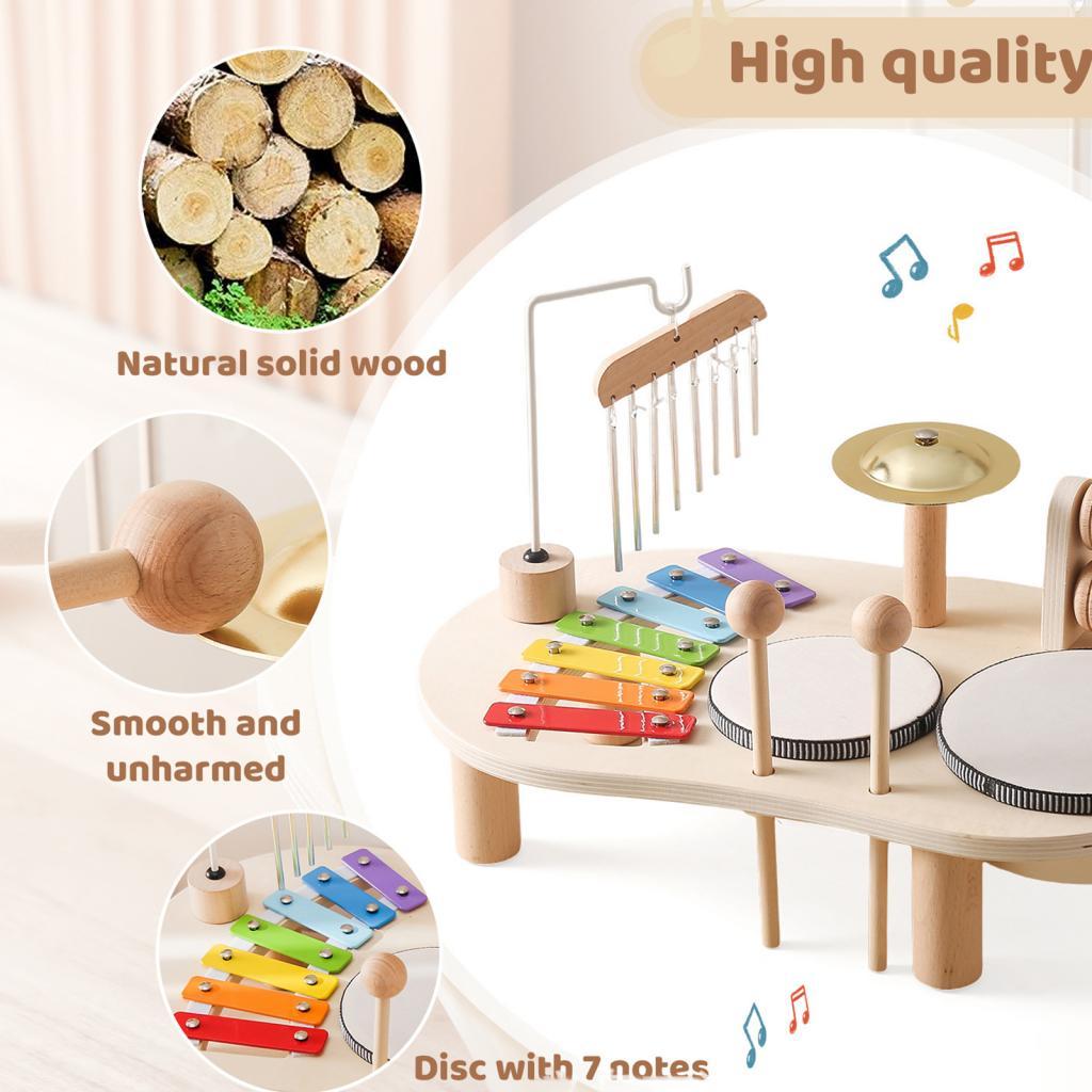 Деревянный музыкальный набор:  – обзор и цена Kids Toys Xylophone