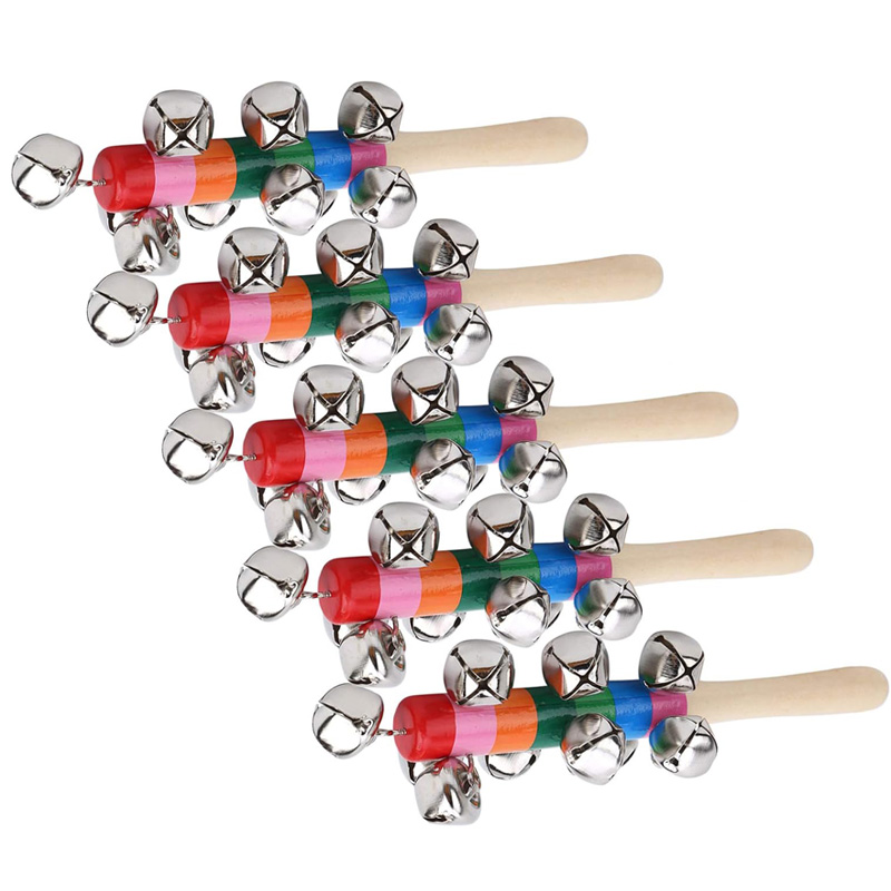 5 шт. деревянные колокольчики, – обзор и цена Kids Toys Xylophone