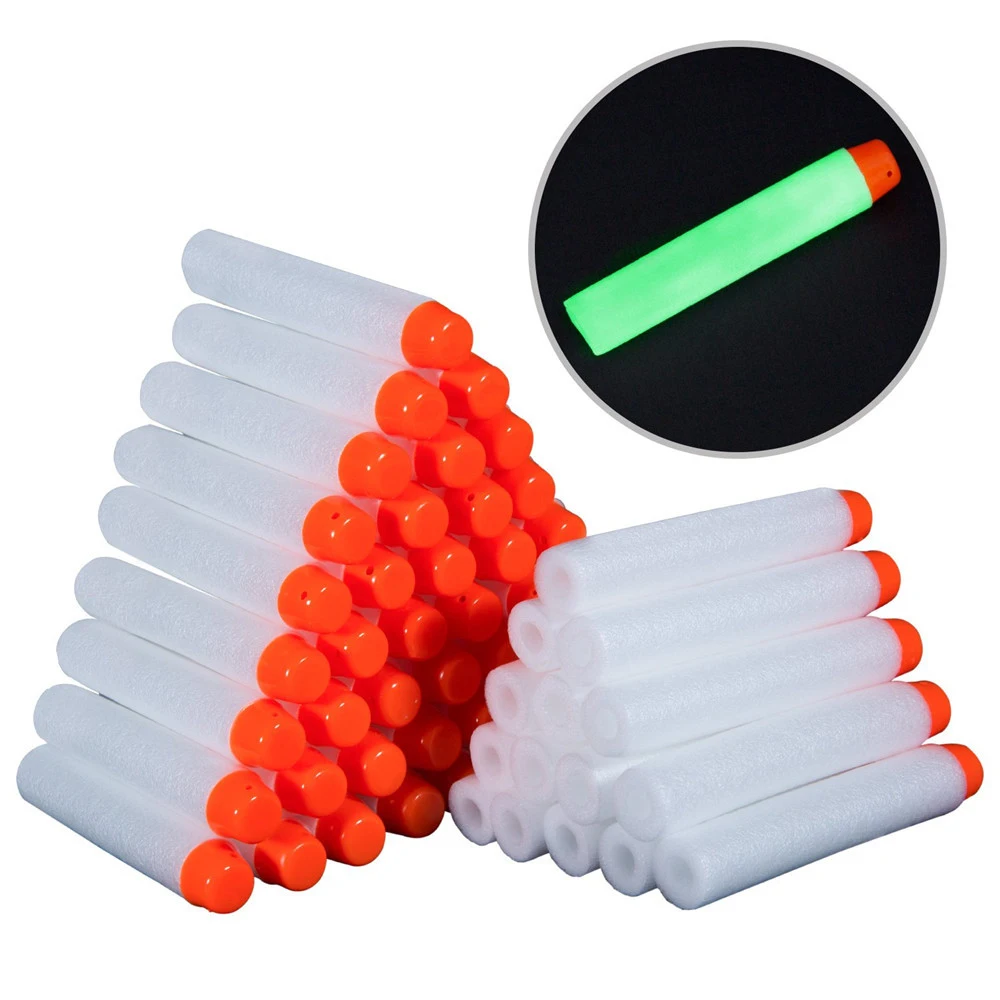 2J-AWhite Светящиеся в темноте – обзор и цена Foam Dart Gun