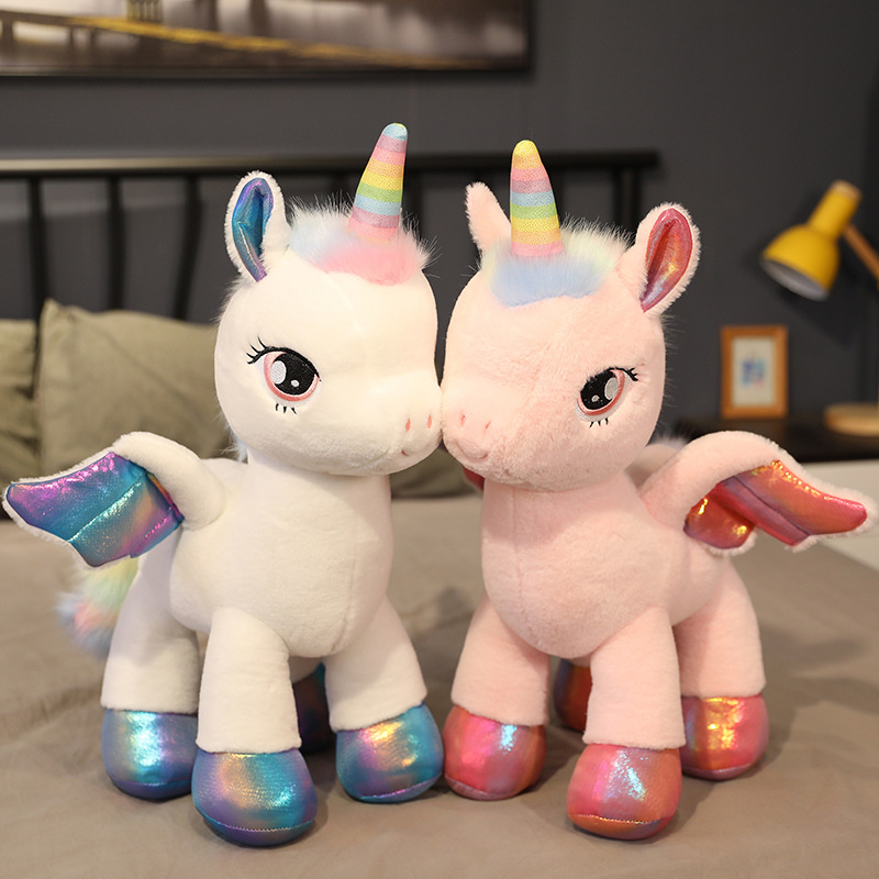 Радужный Пегас Единорог плюшев – обзор и цена Unicorn Stuffed Toy