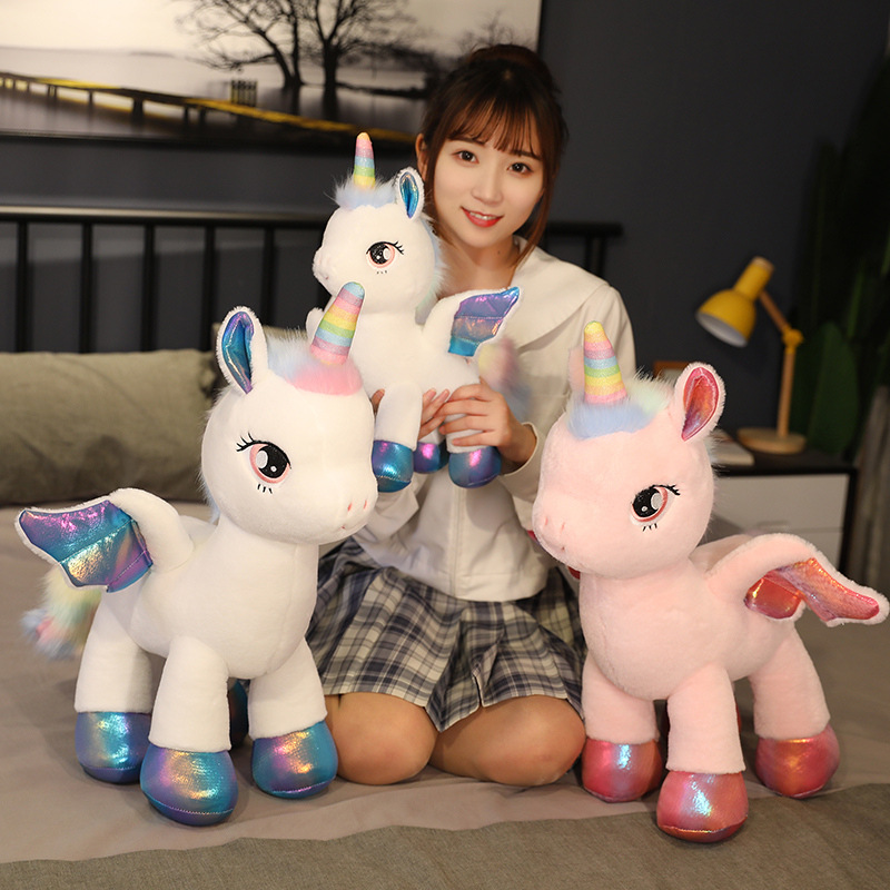 Радужный Пегас Единорог плюшев – обзор и цена Unicorn Stuffed Toy