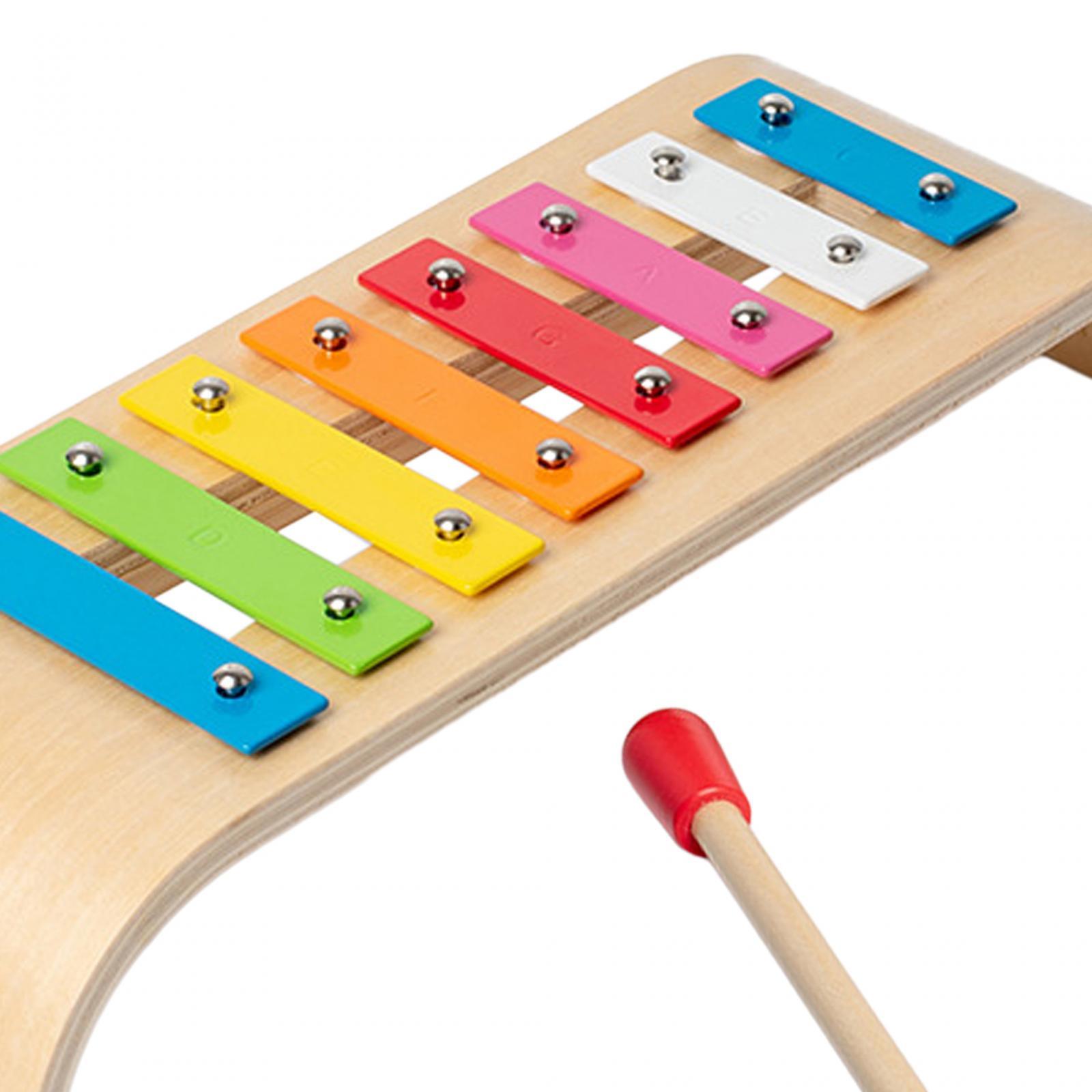 Ксилофон с 8 клавишами, развив – обзор и цена Kids Toys Xylophone