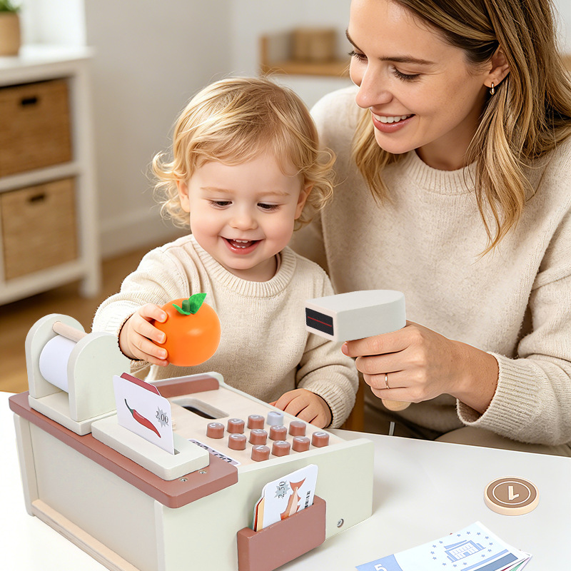 Детский симулятор кассового ап – обзор и цена Toy Cash Register