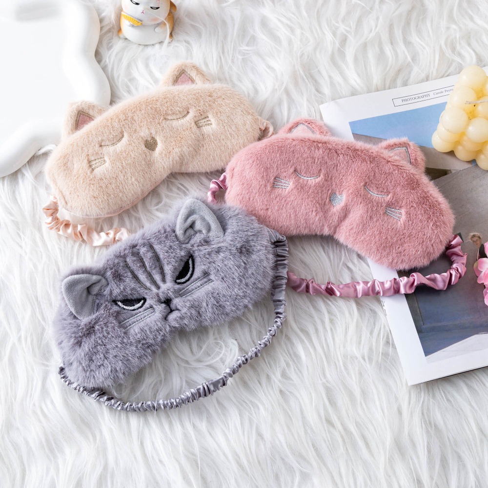 Милая плюшевая маска для сна в – обзор и цена Soft Plush Doll