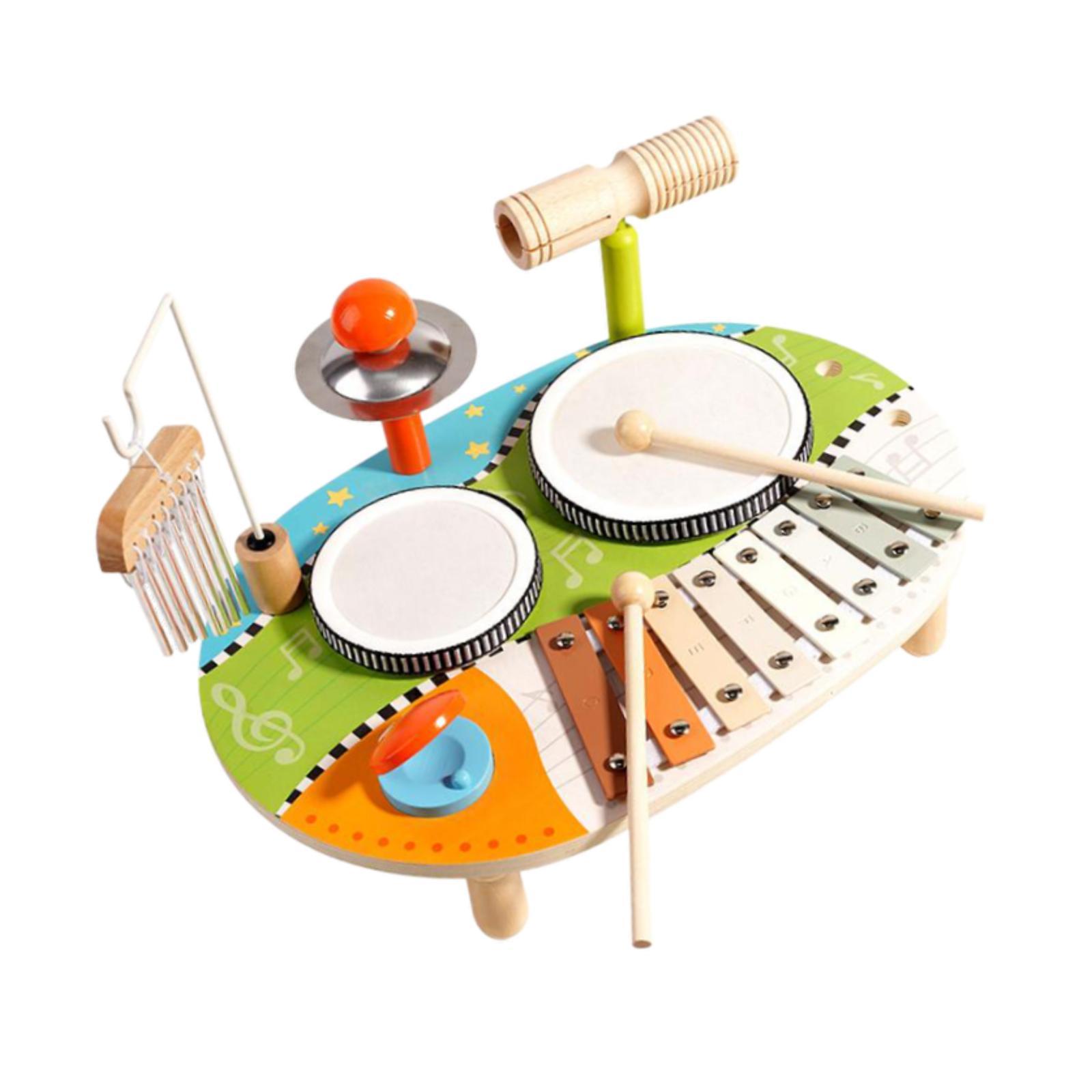 Ксилофон-барабанная установка: – обзор и цена Kids Toys Xylophone