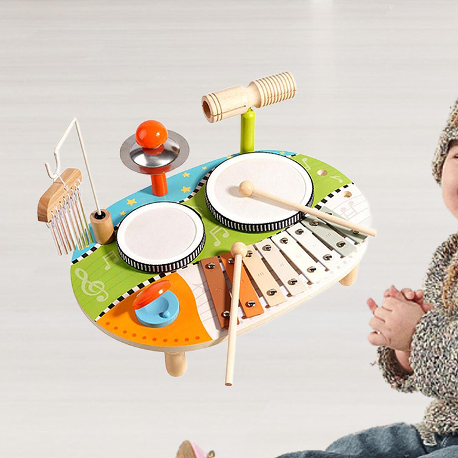 Ксилофон-барабанная установка: – обзор и цена Kids Toys Xylophone