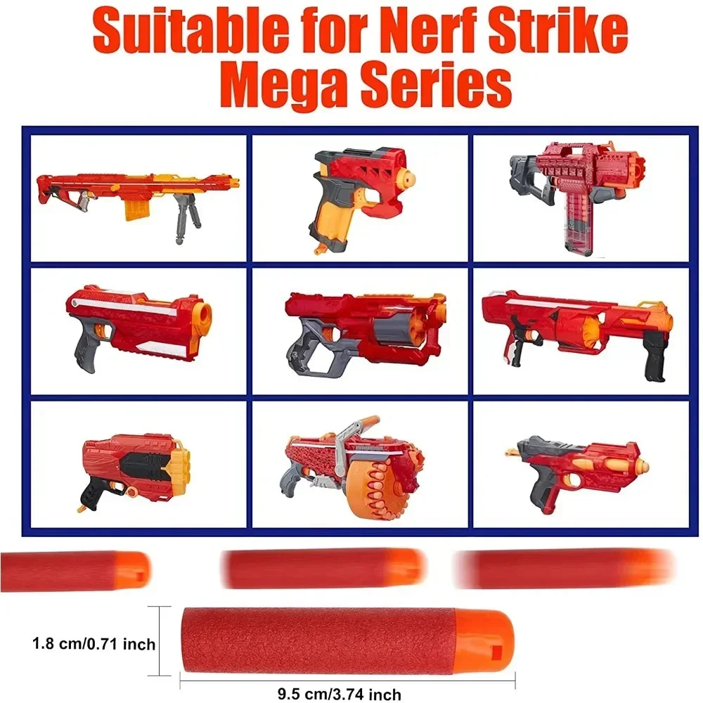 36 шт. запасной пакет для мега – обзор и цена Foam Dart Gun