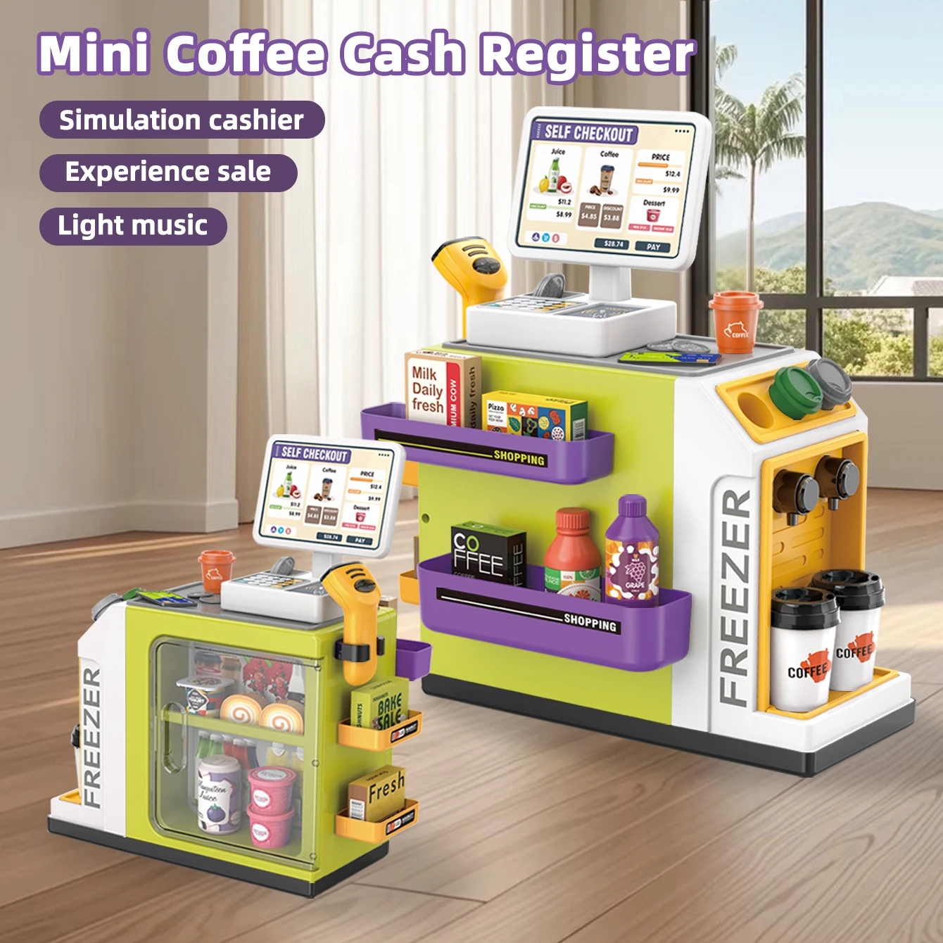 Игровой набор: мини-супермарке – обзор и цена Toy Cash Register