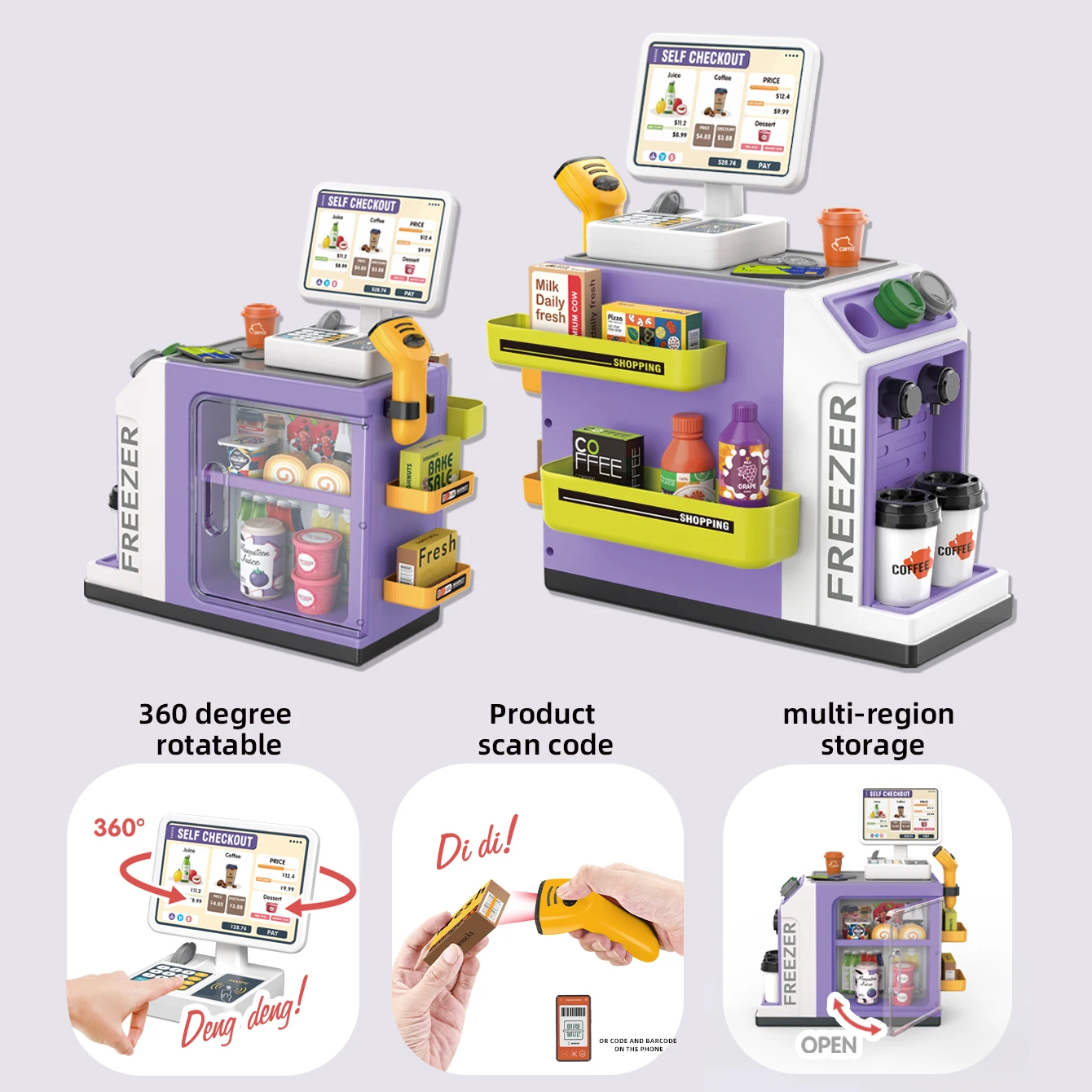 Игровой набор: мини-супермарке – обзор и цена Toy Cash Register
