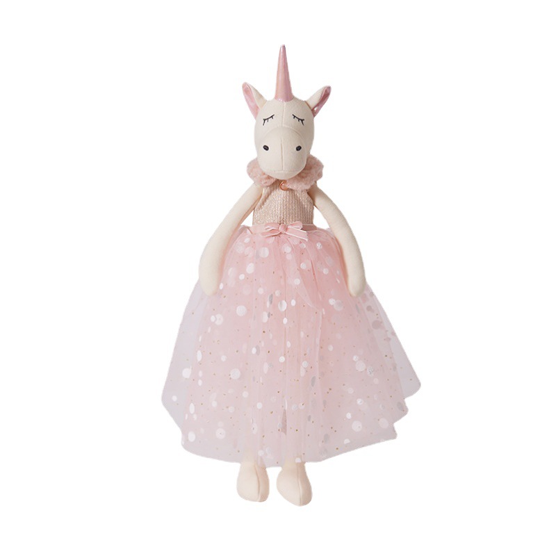 Плюшевая кукла-единорог розово – обзор и цена Unicorn Stuffed Toy