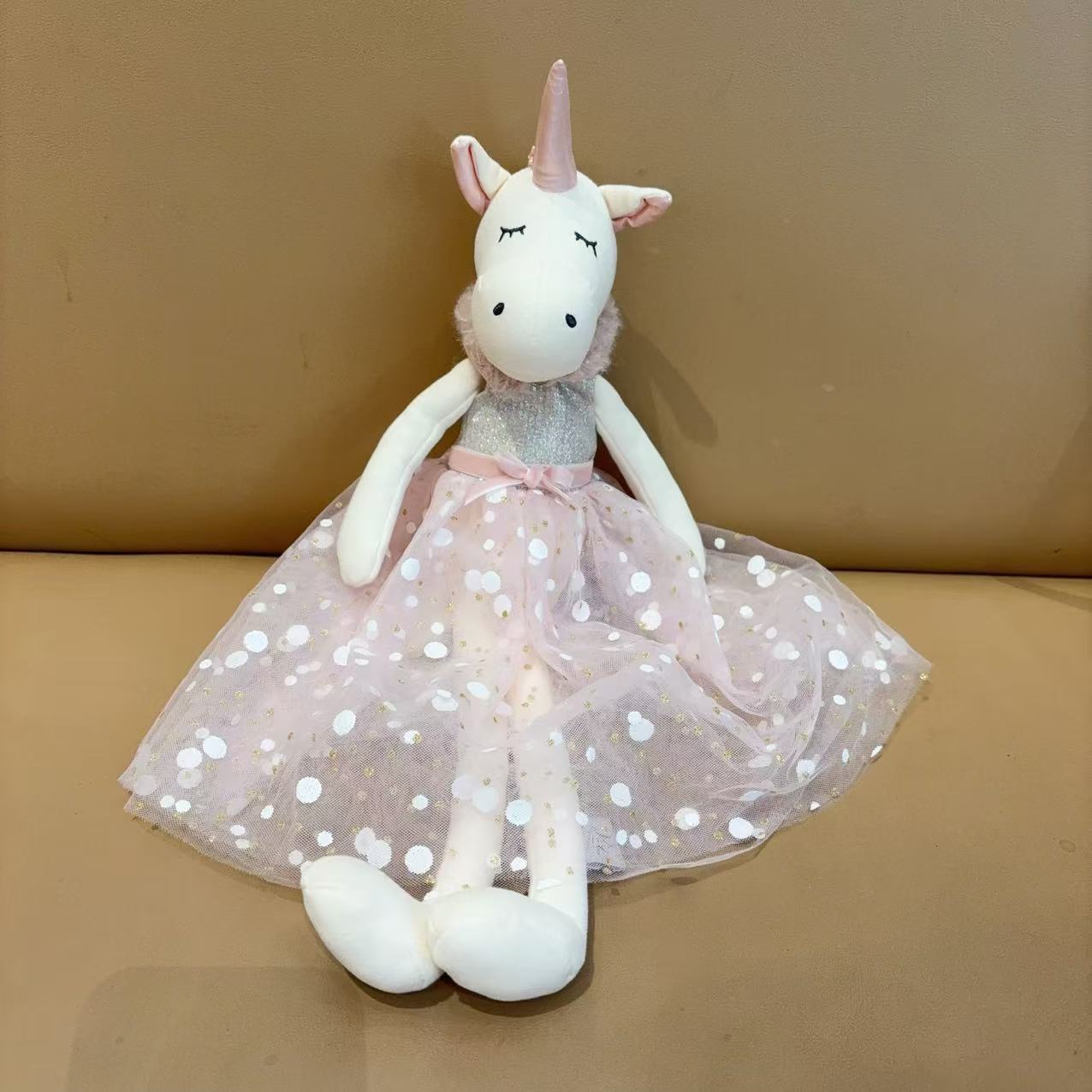 Плюшевая кукла-единорог розово – обзор и цена Unicorn Stuffed Toy