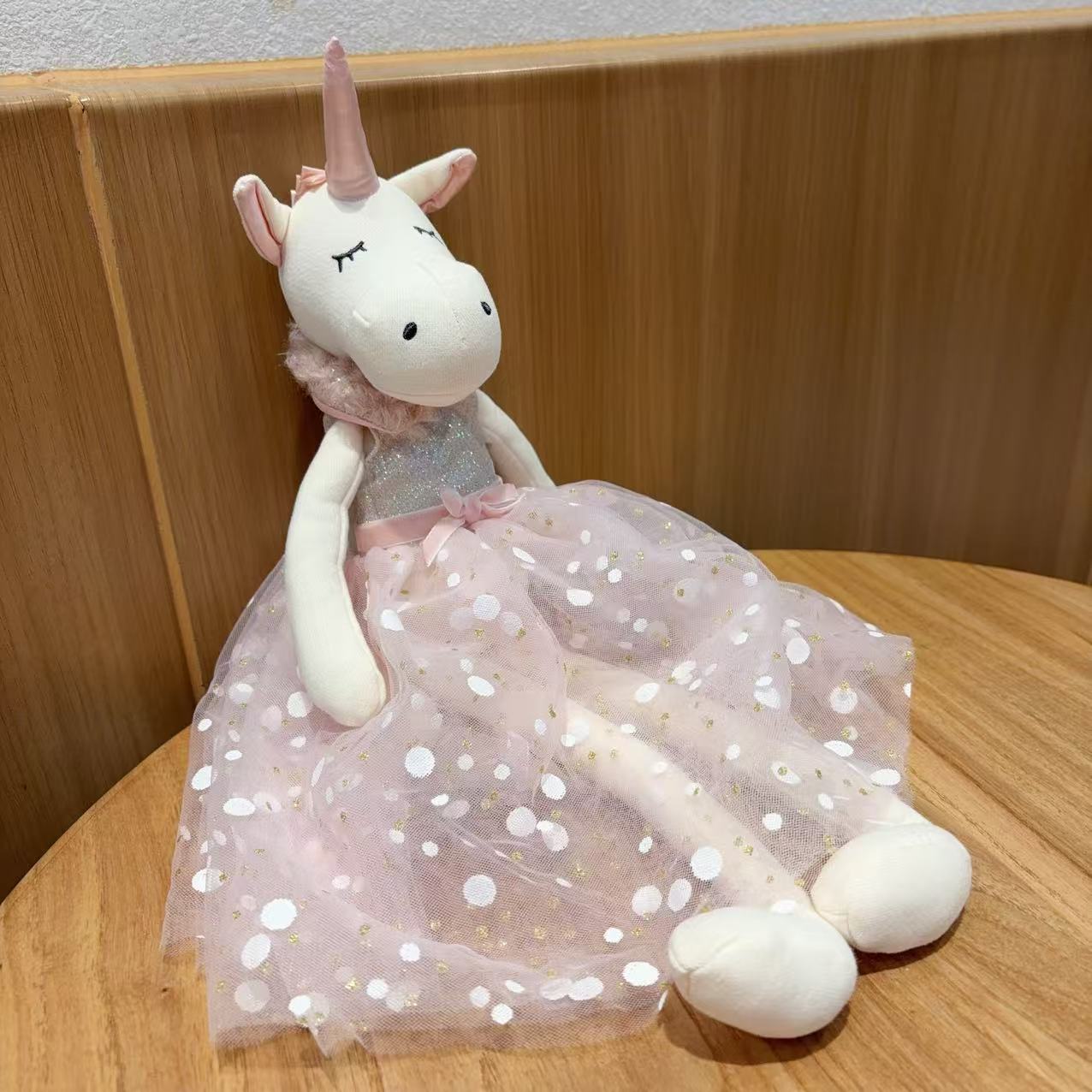 Плюшевая кукла-единорог розово – обзор и цена Unicorn Stuffed Toy