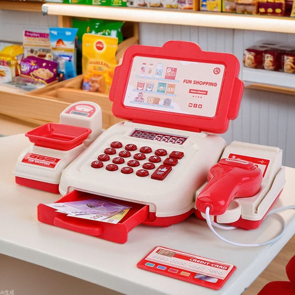 Игровой набор-симулятор кассов – обзор и цена Toy Cash Register