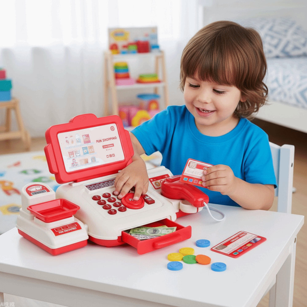 Игровой набор: Кассовый аппара – обзор и цена Toy Cash Register