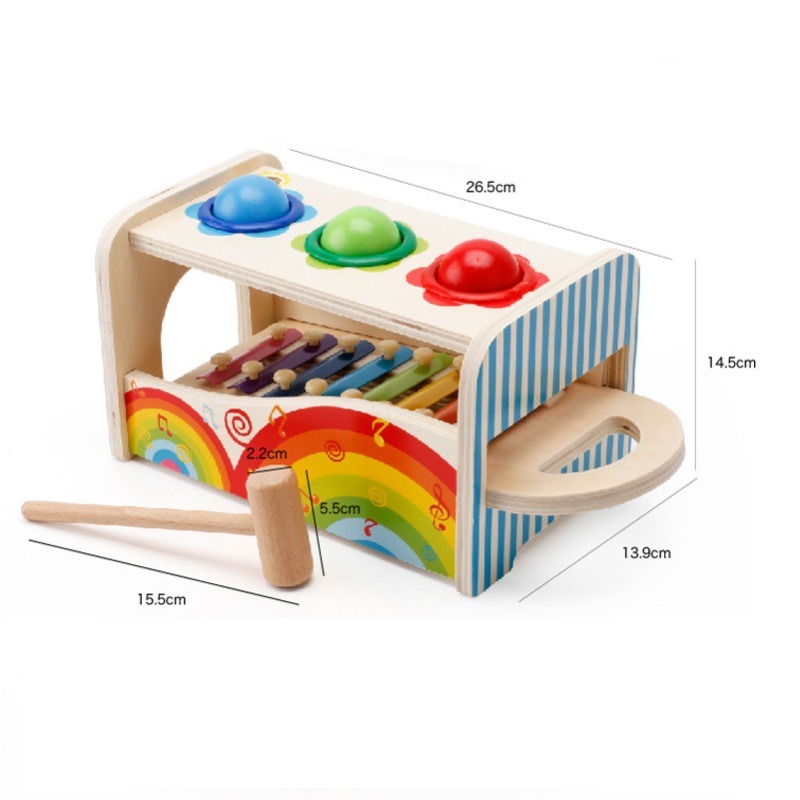 Скамейка с выдвижным ксилофоно – обзор и цена Kids Toys Xylophone